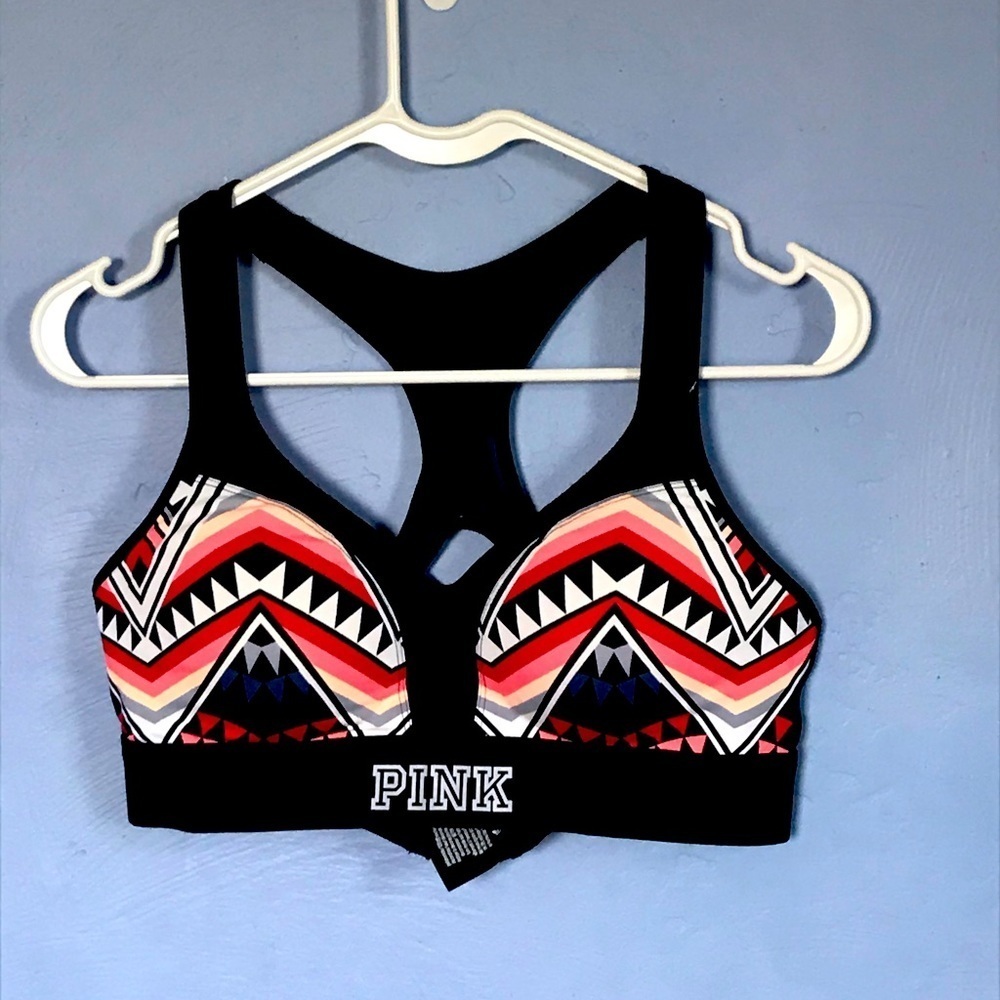 Geometric pattern PINK Victoria Secret Bra​​​​